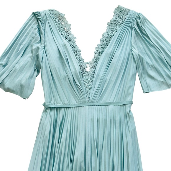 CATHERINE DEANE***Short Sleeve Elegant Maxi Dress***IS 2 $1195 NWT - Picture 3 of 8